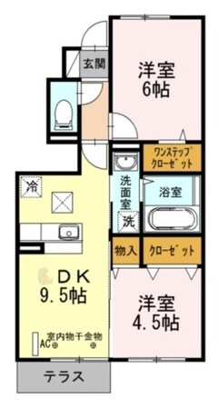 マノアールの物件間取画像